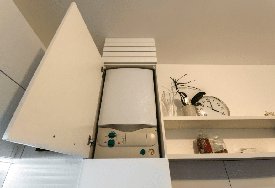 Regulations on Boiler in Kitchen Cupboard